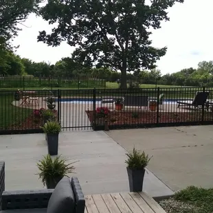 And a pool. I may never leave. Sorry, Scott.