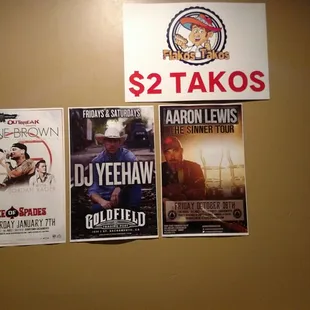 Get your music on and get your food on... Who doesn't love takos?!