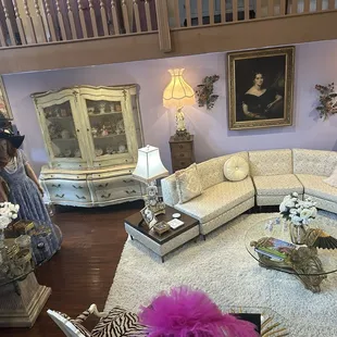 the living room of a home