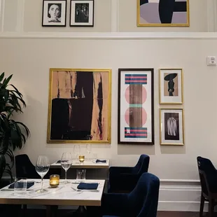 Intimate spaces with contemporary art