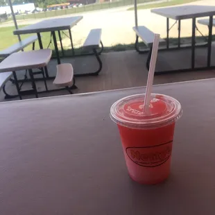 Peach Slushie