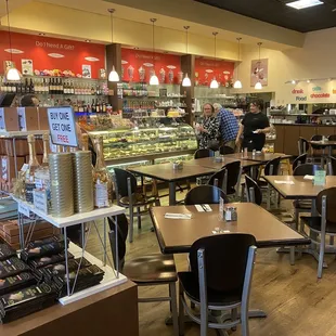 the interior of a neuhaus cafe