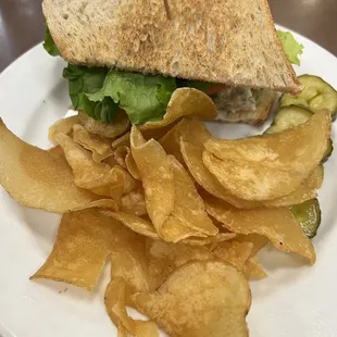 1/2 Chicken Salad Sandwich - delicious chicken salad! (December, 2022)