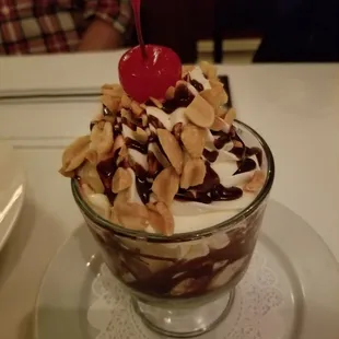Chocolate sundae