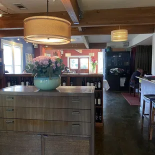 The view of the inside from the front door.