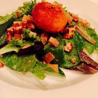 Warm Goat Cheese Salad