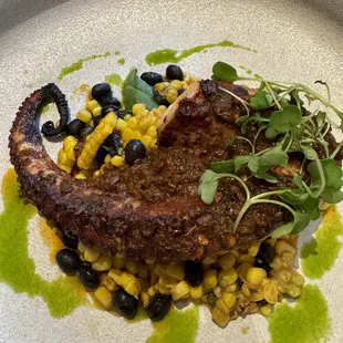 Wood Grilled Octopus