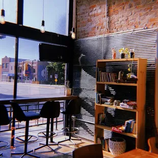 dining area/study space