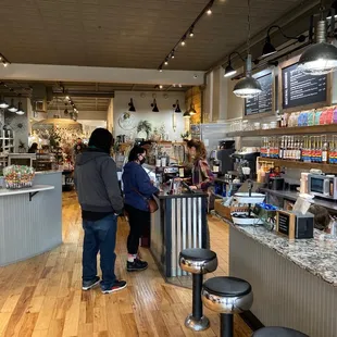 As soon as you walk in