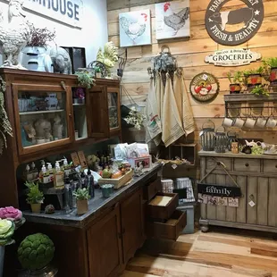 a wood paneled wall with a sign that says farmhouse