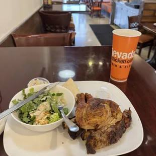 1/4 Rack Ribs with Leg and Thigh
