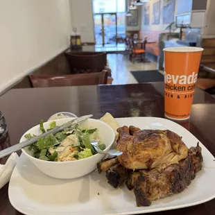 1/4 Rack Ribs Breast, Wing