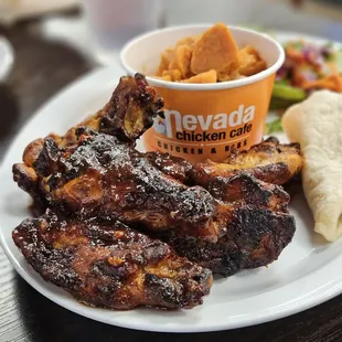 bbq wings, fried chicken, fried chicken wings, poultry, food, bbq chicken, chicken wings, chicken wings and fried chicken, chicken