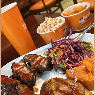 bbq ribs, ribs, food