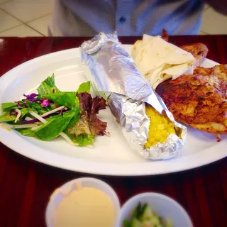 1/4 White with One Side