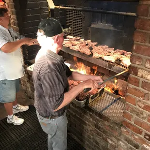 Lots and lots of steak