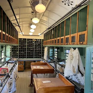 The mail car