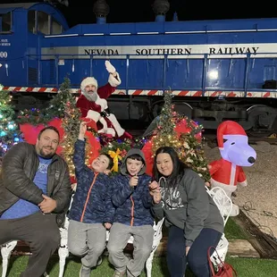 Hello Santa! We enjoyed visiting your Railway!