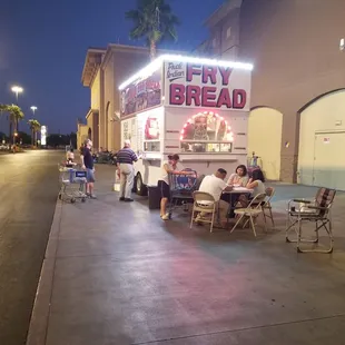 NEVARI Famous Indian Taco on most Friday Saturday and Sunday you can find us at 5398 Boulder Hwy at the Walmart right in front .