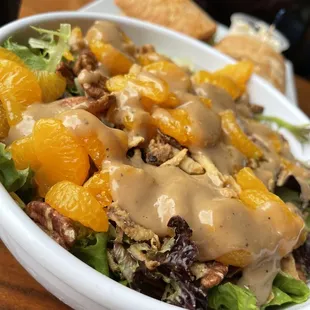 Mandarin oranges salad