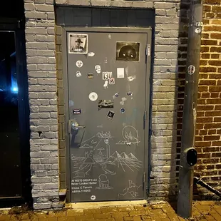 Outside door
