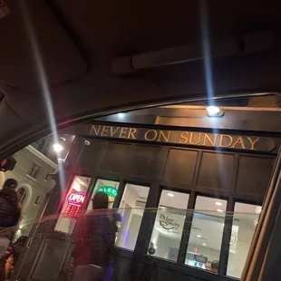 Never on Sunday