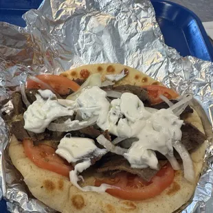 Gyro w sauce