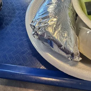 Gyro and Greek Salad