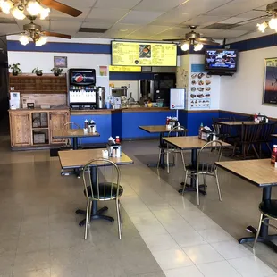 Counter and Dining Area