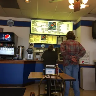 The order placement window.