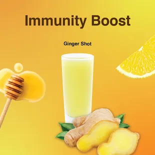 Boot your immunity with Ginger Shot!
