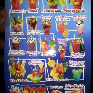 All different kinds of goodies..