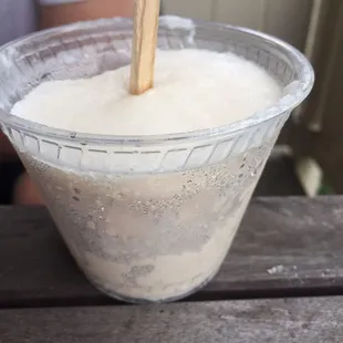 This is the arroz con leche paleta! Super yummy as well!