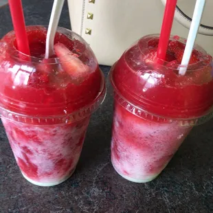 Raspado de fresa