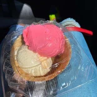 Pink bubble