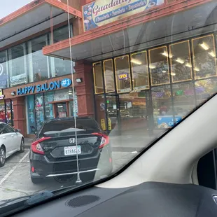 Next to taqueria Guadalajara