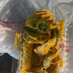 Nachos (stale chips)