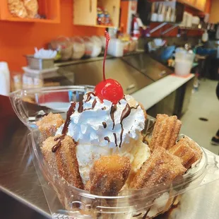 Churros Con Nieve