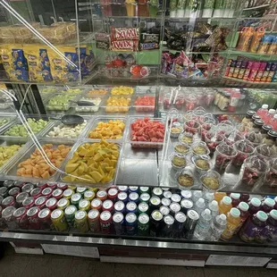 Fruits and drinks