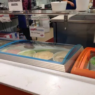 a view of the counter