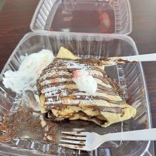 These are the crepes, they were so delicious!!!
