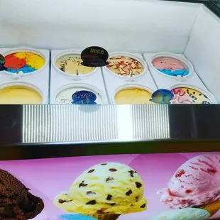 30 flavors of homemade ice cream