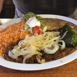 Barbacoa plate