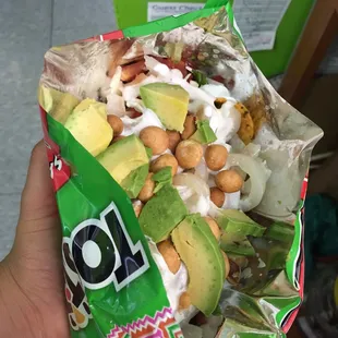 A Mexican snack called tostilocos