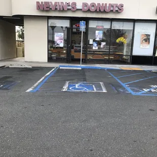 a parking lot