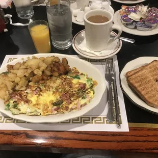 I go and enjoy my breakfast every week.