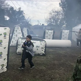 Laser tag in your own backyard