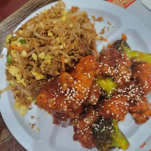 Sesame chicken