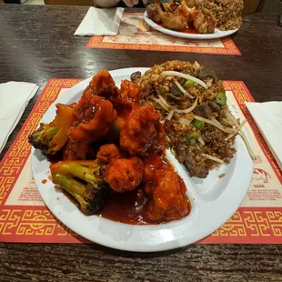 General tsao &amp; fried rice