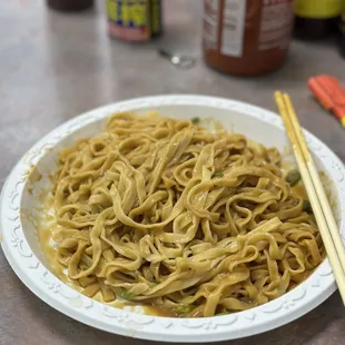 Peanut noodles